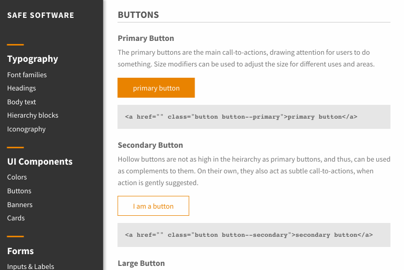 The first version of Liz that was a single-page site with limited components and written for raw HTML.